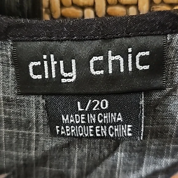 City Chick Black, Orange, and Brown Sundress - Picture 4 of 6